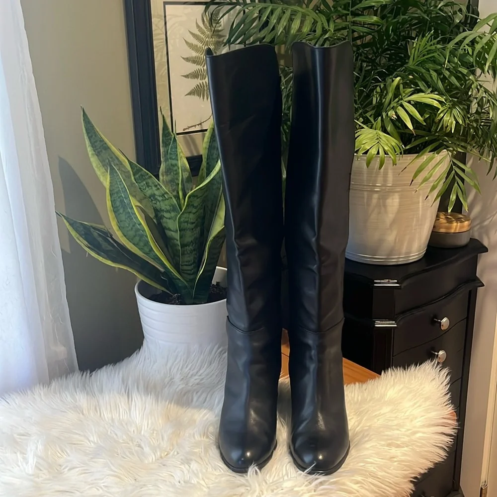 Aldo Leather Boots - Picture 1 of 7
